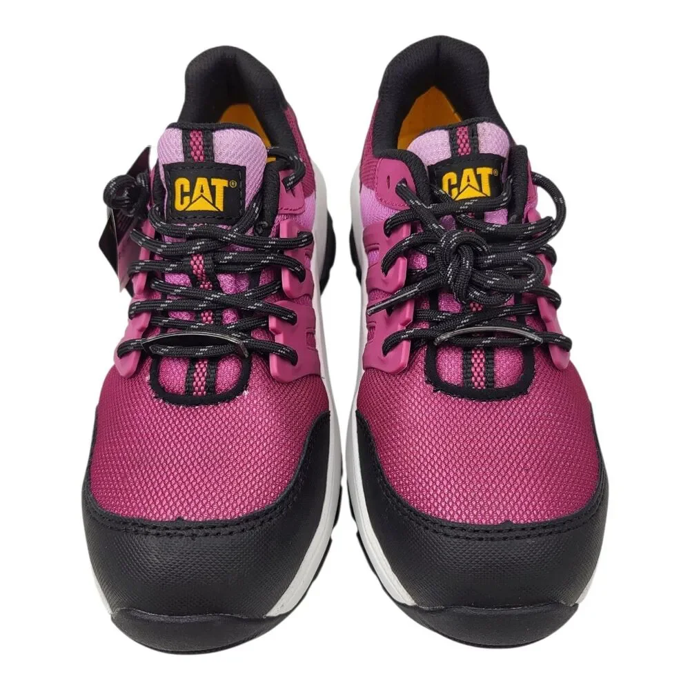 CAT Streamline 2.0 Women's ASTM Comp Toe Fuchsia Work Sneakers Shoes 5.5 New